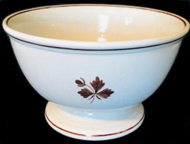 Alfred Meakin - Plain Round - TL - Punch Bowl - 10 in.
