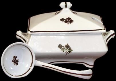 Anthony Shaw - Bullet - TL - Sauce Tureen with Ladle