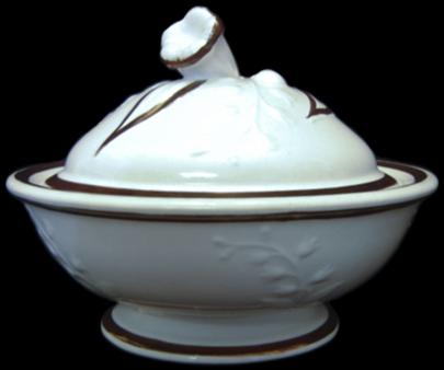 Anthony Shaw - Lily-of-the-Valley - LB - Butter Dish
