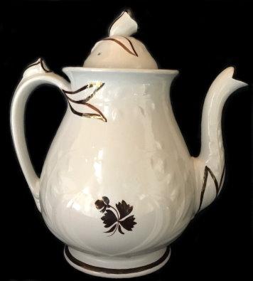 Anthony Shaw - Lily-of-the-Valley - TL - Coffeepot/Teapot, 10 inches