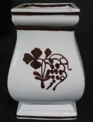 Clementson - Heavy Square - TB - Brush Vase
