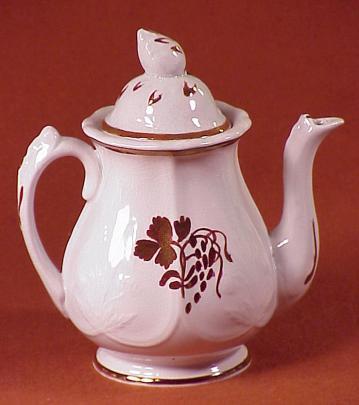 Clementson - Prairie Shape - TB - Child's Coffeepot/Teapot