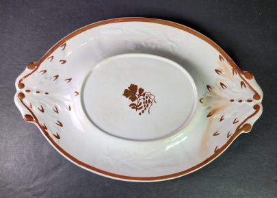 Clementson - Prairie Shape - TB - Soup Tureen Undertray - front