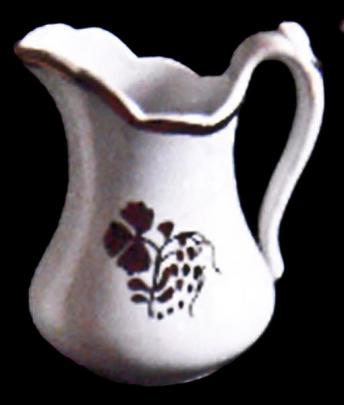 Clementson - Round Scallop - TB - Child's Creamer