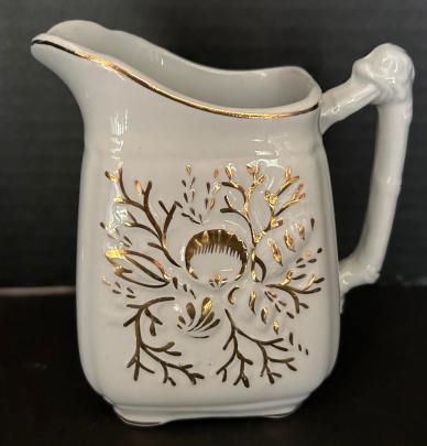 Corn - Seashore (With Embossing) - LB - Creamer - gold lustre