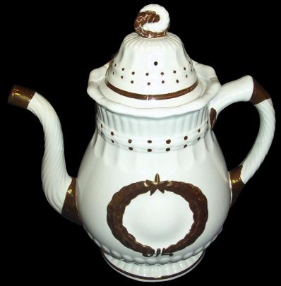 Elsmore and Forster - Laurel Wreath - LB - Coffeepot/Teapot