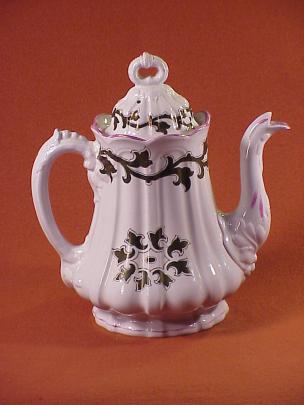 J and G Meakin - Panelled Berry With Leaves- PIN - Coffeepot/Teapot
