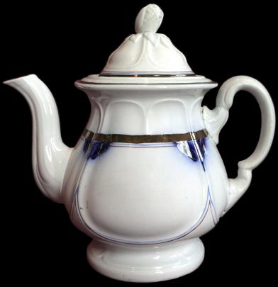 Jacob Furnival - Quartered Rose - LB - Coffeepot/Teapot