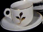 Knowles, Taylor Knowles - Plain Round - TL - Child's cup and saucer