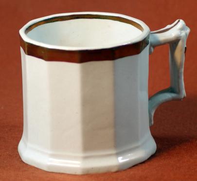 Livesley and Powell - Full Panelled Gothic - LB - Mug Shaving