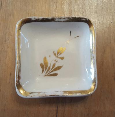 Pioneer Pottery - Simple Square - Serving Pieces - TL - Butter Pat