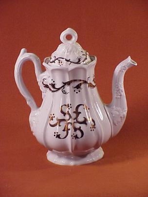 Unknown - Panelled Grape - PIN - Coffeepot/Teapot