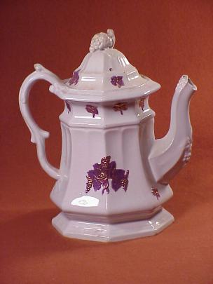 Unknown - Grape Octagon - CG - Coffeepot/Teapot
