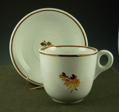 Unknown - Plain Round - TL - Cup and Saucer