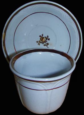 Walley - Niagara Shape - POM - Cup (Handleless) and Saucer