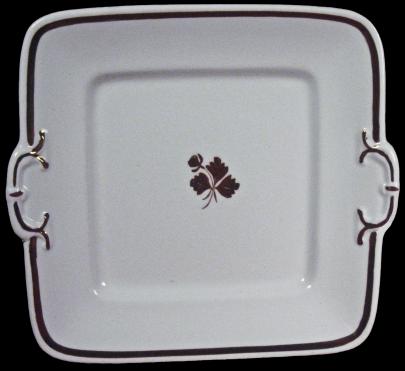Wedgwood - Simple Square - Wedgwood's Plain - TL - Cake Plate