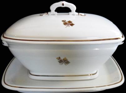 Wedgwood - Simple Square - Wedgwood's Plain - TL - Soup Tureen