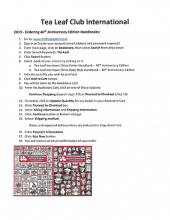 2019 Handbook Ordering Instructions