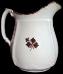 Alfred Meakin - Brocade - TL - Pitcher 9 Inches 1880s