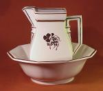Clementson - Heavy Square - TB - Ewer and Basin
