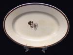 	Clementson - Plain Round - TB - platter (better photo'