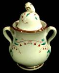 Cochran - Hyacinth - LB - Sugar Bowl - with Teal and Pink Polychrome