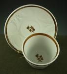 Anthony Shaw - Bordered Fuchsia - TL - Cup and Saucer