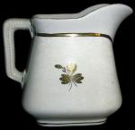 East End - Simple Square - Beaded Handle - TL - Creamer