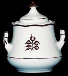 Elsmore and Forster - Crystal Shape - PEP - Sugar Bowl