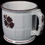 Mellor Taylor - Square Ridged - Hearts - TL - Mug Shaving