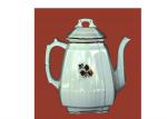 Mellor Taylor - Square Ridged - Hearts - TL - Coffeepot/Teapot