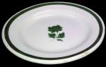 Powell & Bishop - Plain Round - ROSE - Child's Plate -  1860s