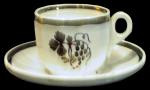 Unknown - Twelve Panel - TB - Cup and Saucer (handled)