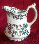 Walley - Niagara Shape - SCR - Creamer - Polychrome with Lustre