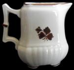 Wedgwood - Square Ridged - Ribbed - TL - Creamer - V spout