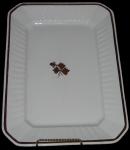 Wedgwood - Square Ridged Ribbed - TL - Platter