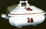 Wedgwood - Square Ridged Ribbed - TL - Vegetable Tureen